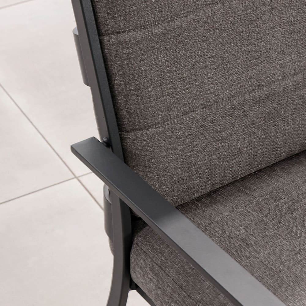 Tuscany Dining Chair Grey close Up 3 VB