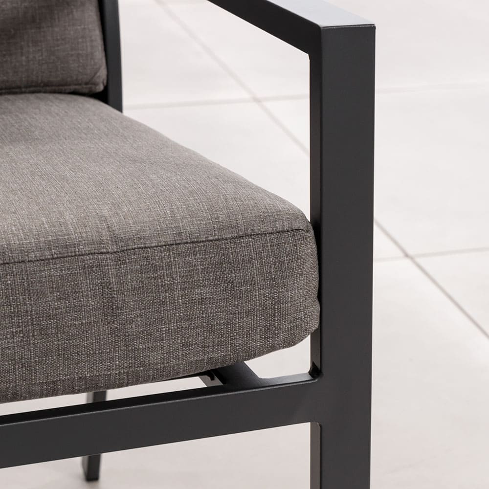 Tuscany Dining Chair Grey close Up 5 VB