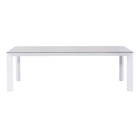 Zeus 8 Seater Dining Table White (VB)