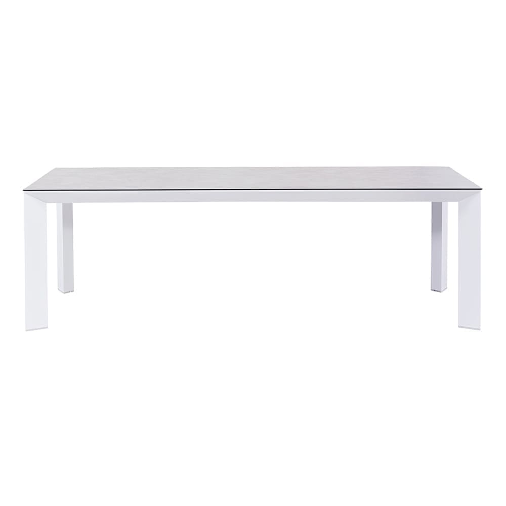 Zeus 8 Seater Dining Table White (VB)