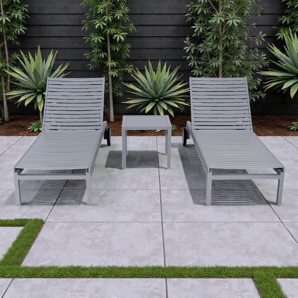 Allie Sun Lounger (Grey)