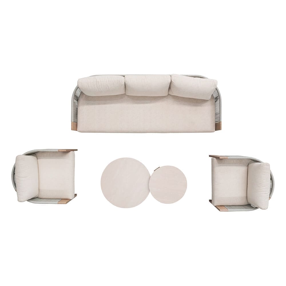 Caesar 5 Piece Lounge Sofa Set Aerial (VB)