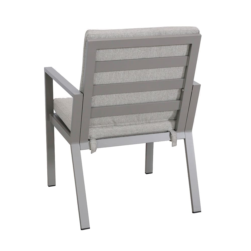 George Dining Chair Grey & Beige Back (VB)