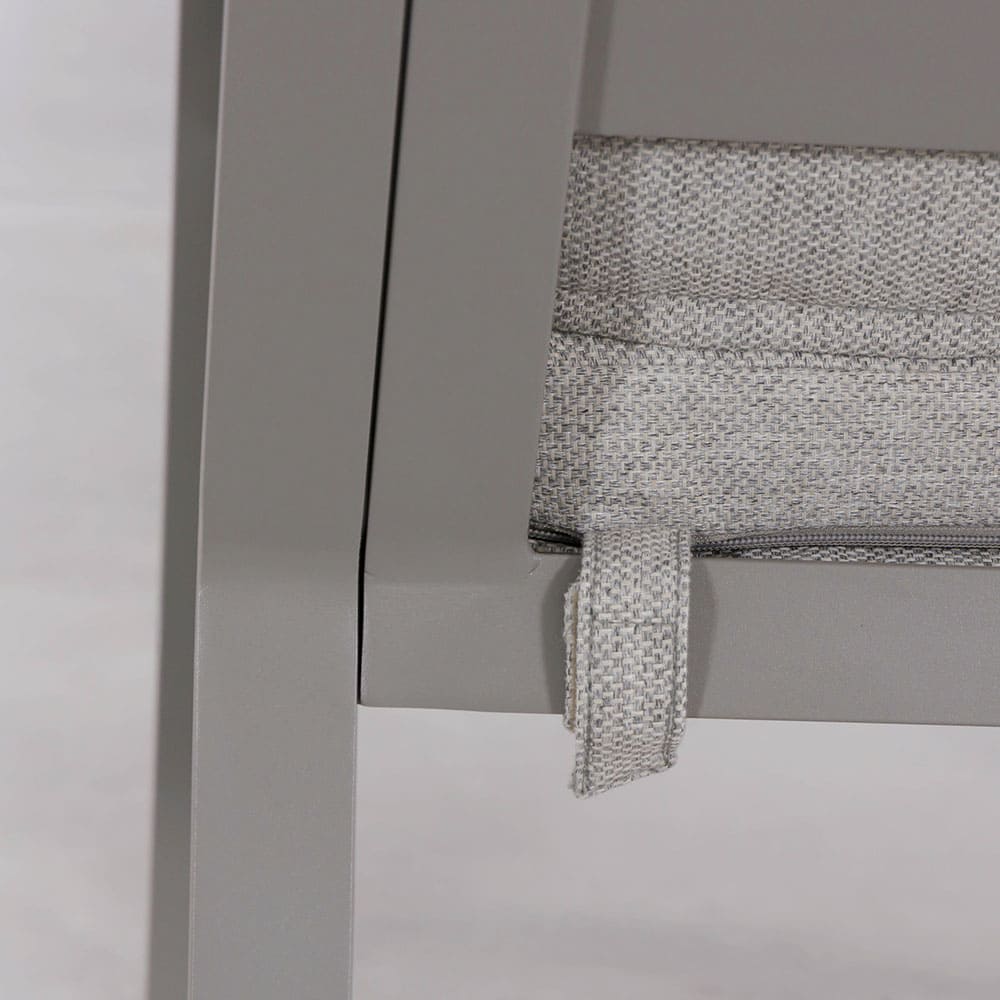 George Dining Chair Grey & Beige Close Up 4 (VB)