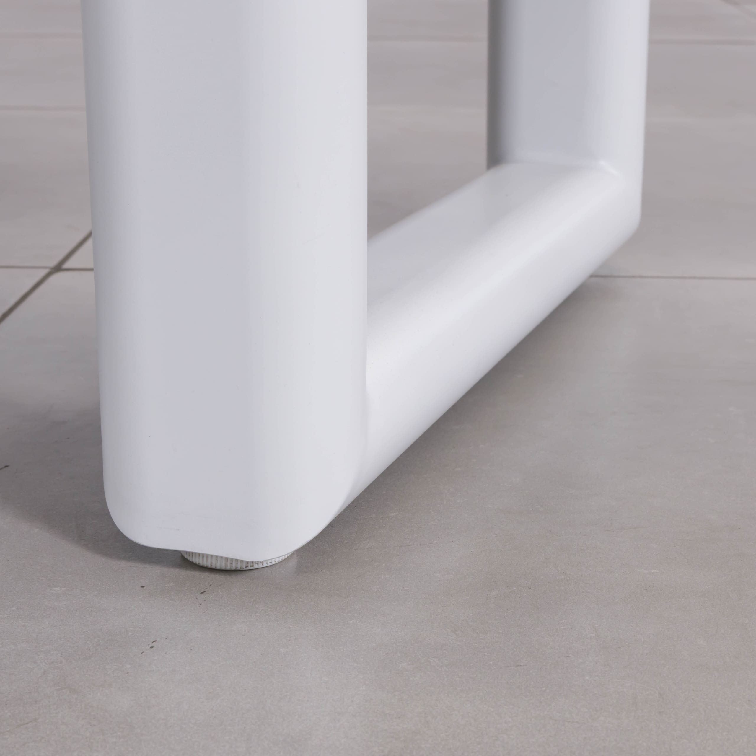 Hilton Coffee Table White & Grey Close Up 4 (VB)