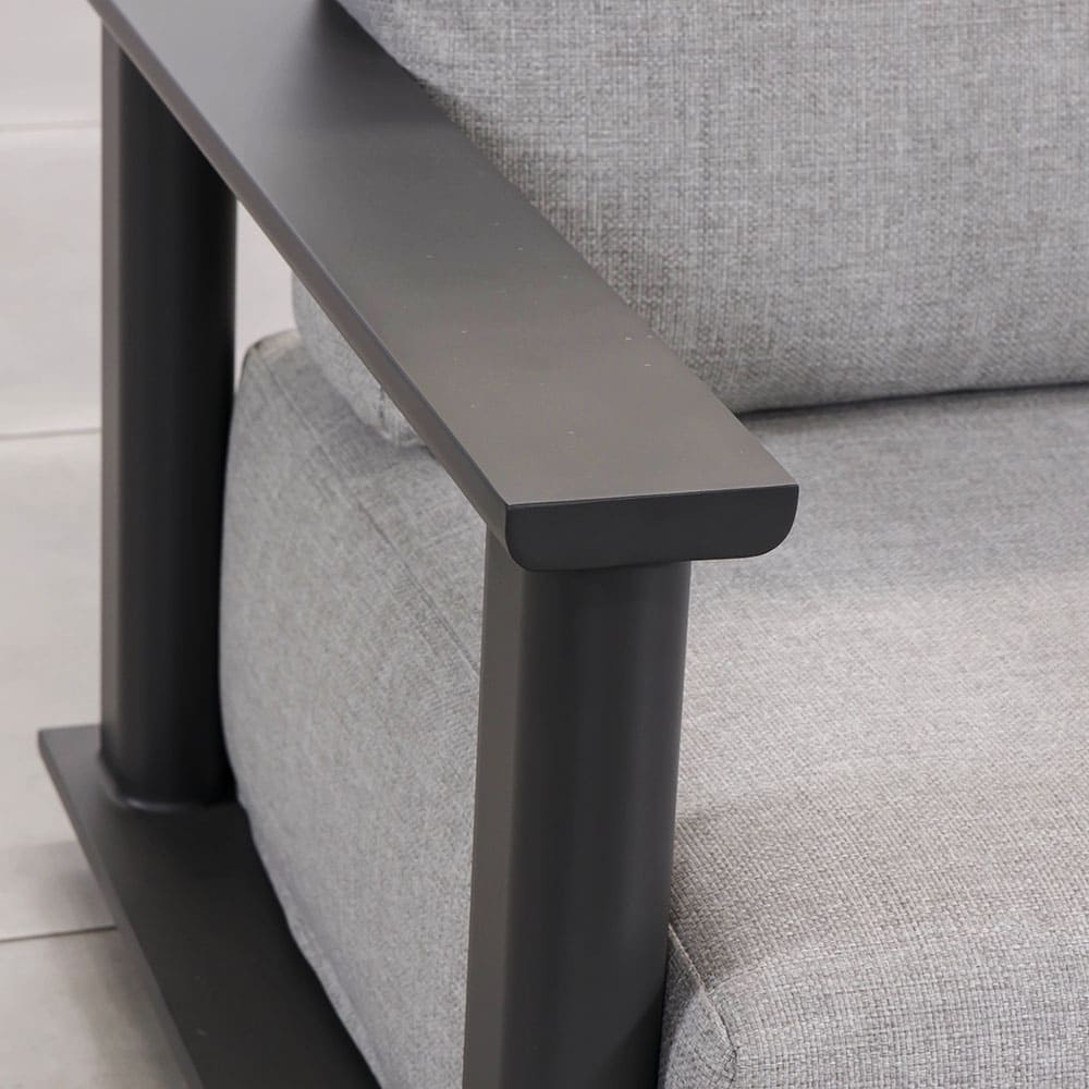 Hilton Sofa Charcoal & Grey Close Up 5 (VB)