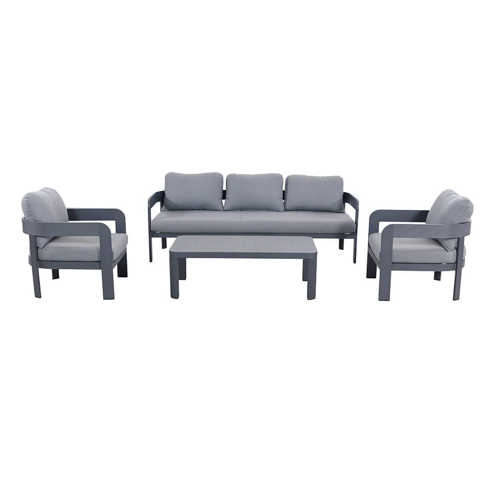 Illinois 4 Piece Lounge Sofa Set (VB)