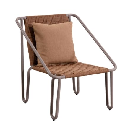 Madison Accent Lounge Chair Rust & Brown Front (VB)