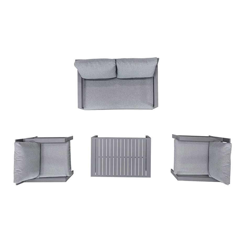 Huxley 4 Piece Lounge Sofa Set Aerial (VB)