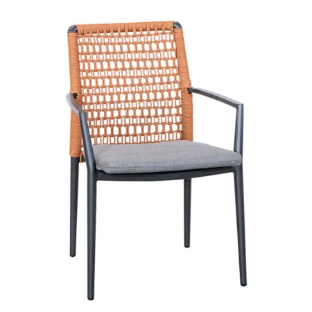 Corsa Dining Chair Orange Front (VB)