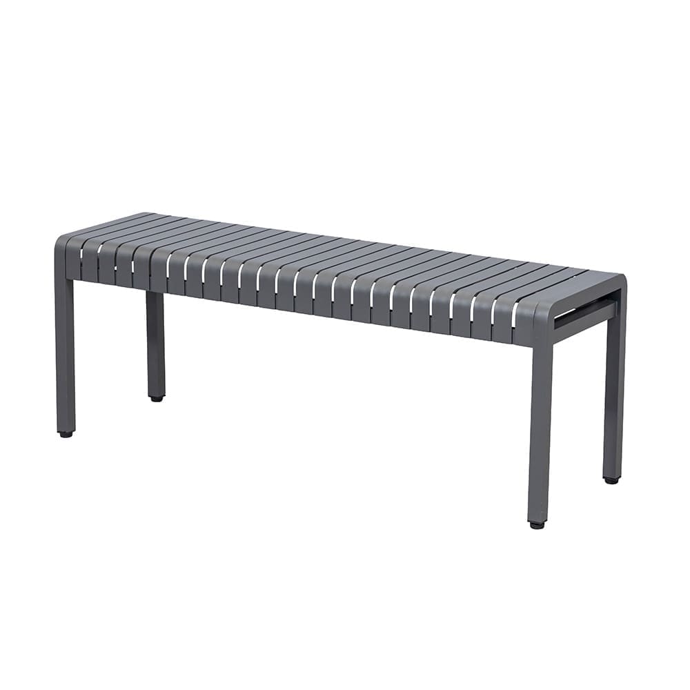 Chilford 2 Seater Dining Bench Charcoal (VB)