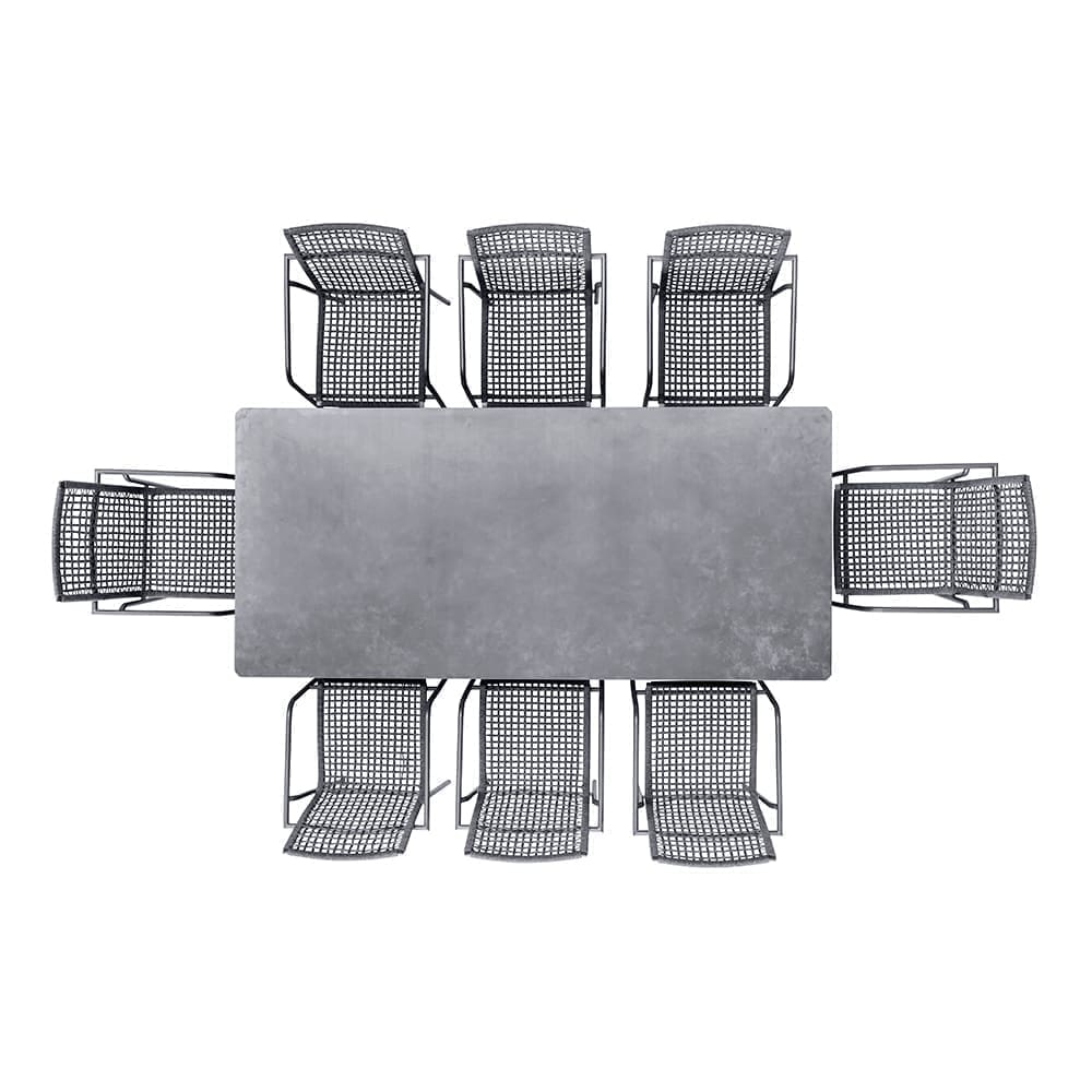 Como 8 Seater Dining Set Aerial (VB)