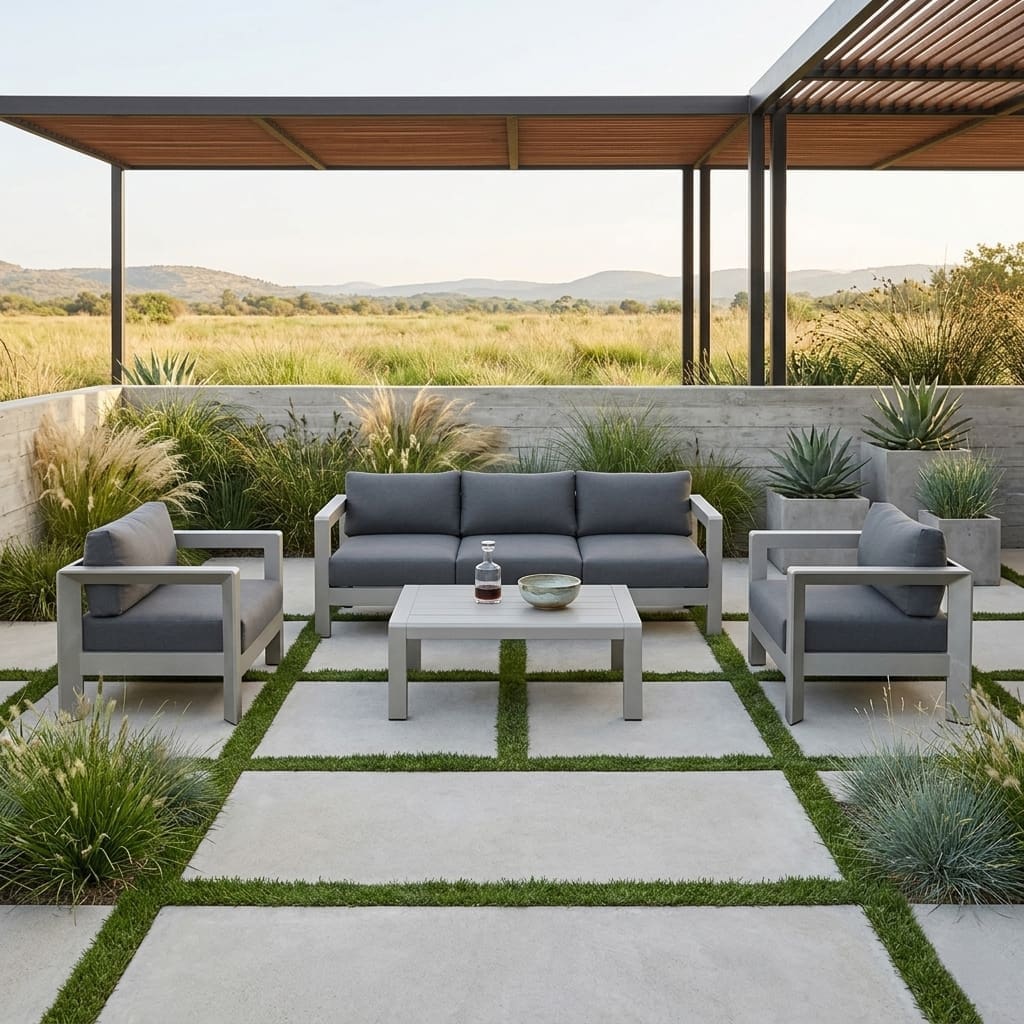 Belin 4 Piece Lounge Set