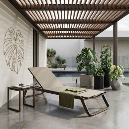 Mosselbay Sun Lounger Taupe