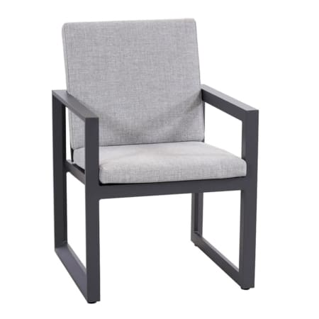 Zeus Dining Chair Charcoal & Grey (VB)