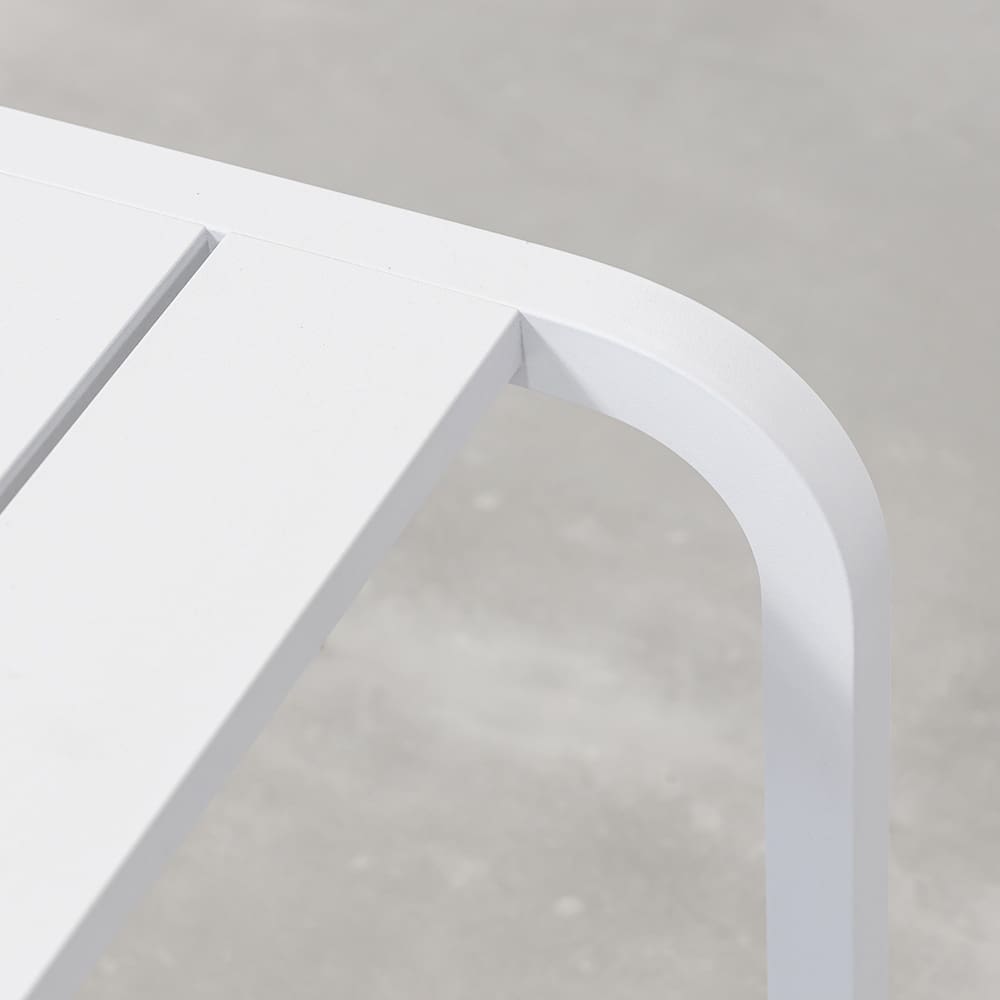 Dublin Side Table White Close Up 2 (VB)