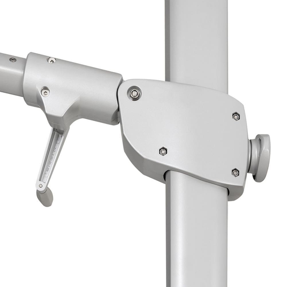 Shelter 3x3m Aluminium Hanging Umbrella (Gasoline) Close Up 3