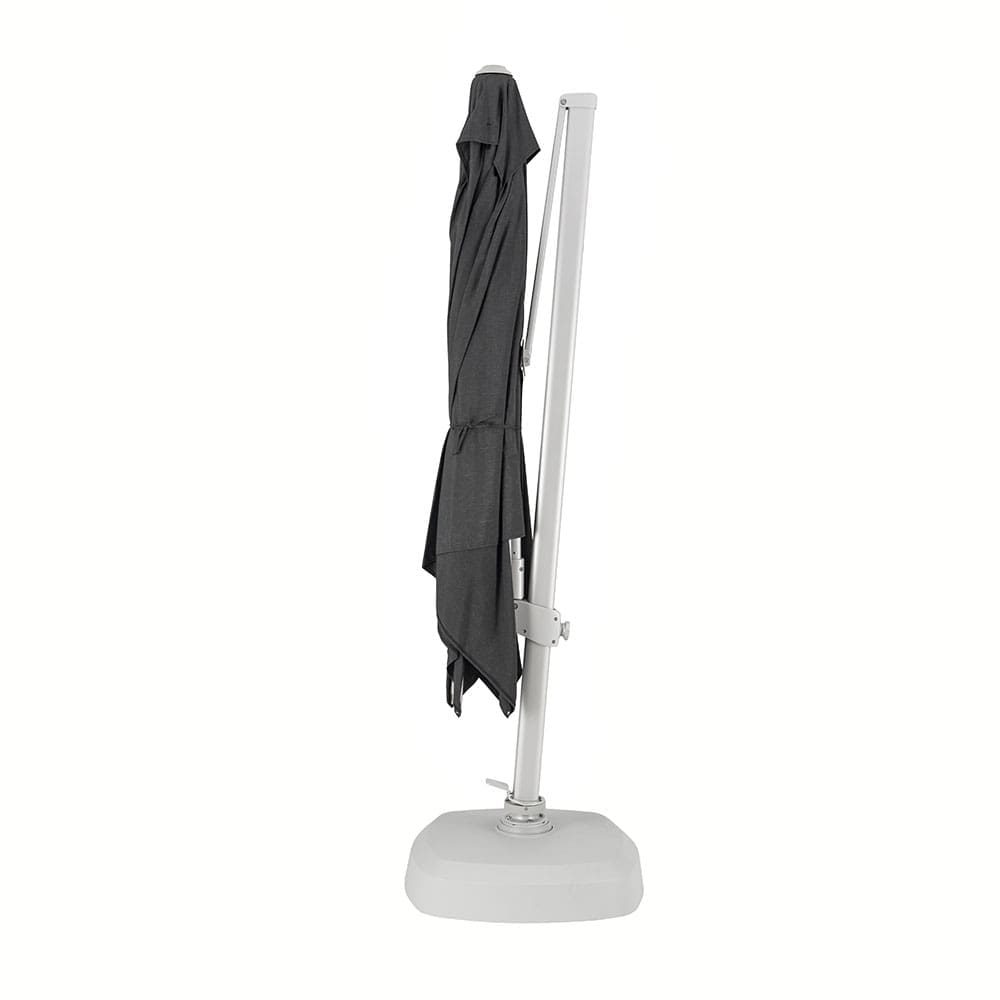 Shelter 3x3m Aluminium Hanging Umbrella (Gasoline) Closed