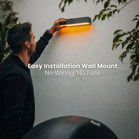 solar wall light with motion sensor 1097983