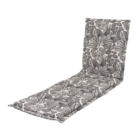 Flora & Flo Palm Black Lounger