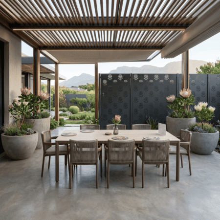 Lura 8 Seater Dining Set Lifestyle