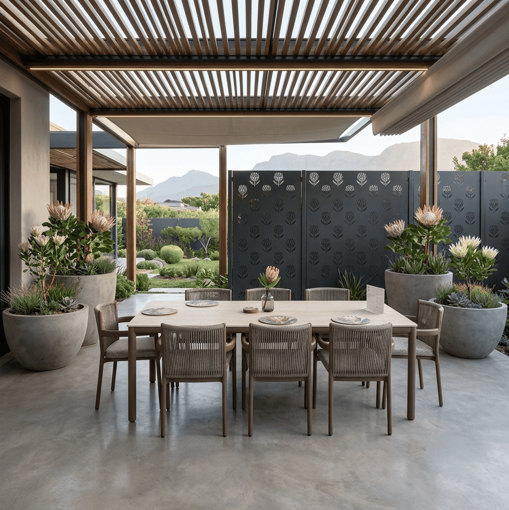 Lura 8 Seater Dining Set Lifestyle