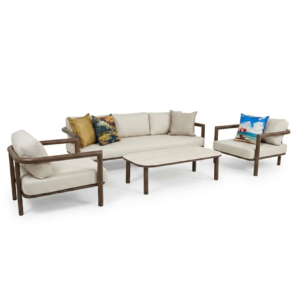 Bronzo 4 Piece Lounge Set